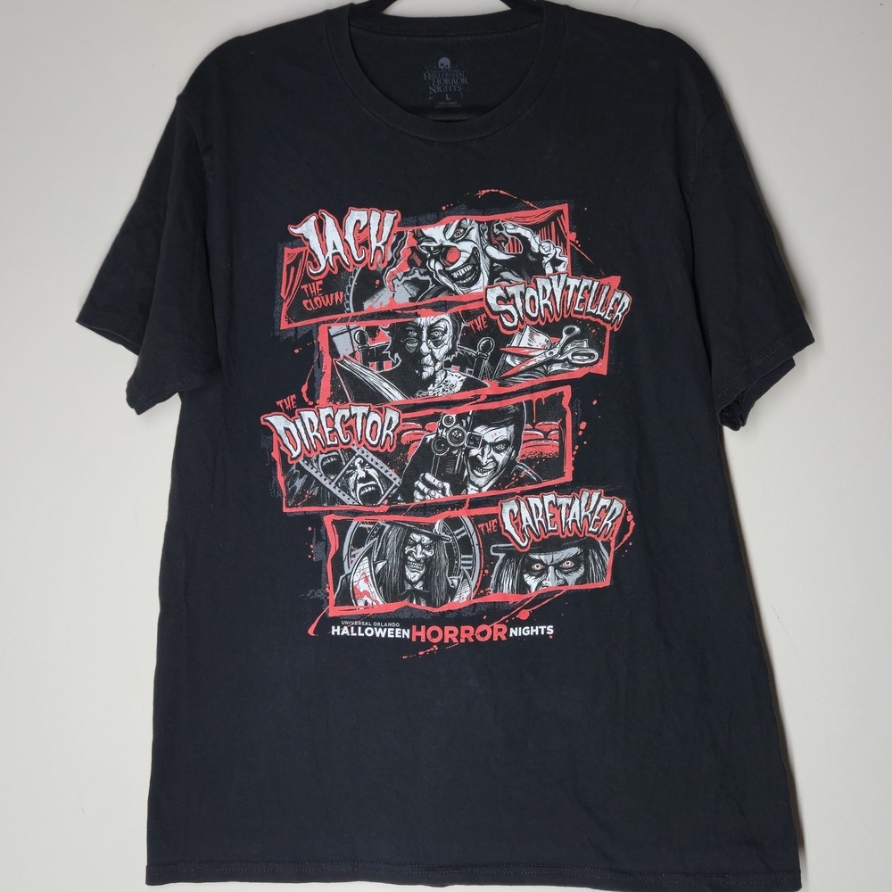 Universal Studios Florida Halloween Horror Nights Adult Shirt LL HHN Icons Jack